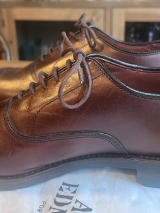 Allen Edmonds Fifth Avenue Cap-Toe Oxford Dress Shoe - Danite Sole - Size 10.5 E